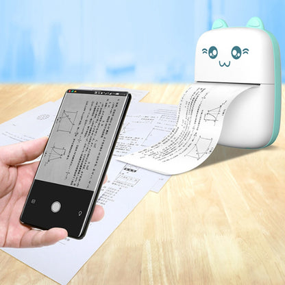 Stampante termica per etichette con ricarica USB wireless compatibile con Android o iOS